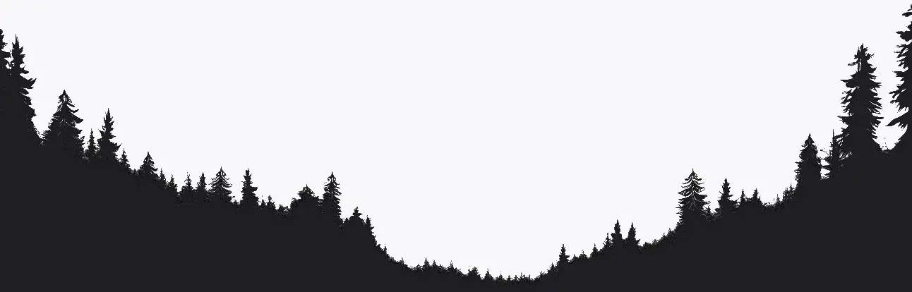 Tree line silhouette